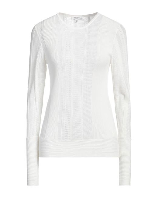 Equipment White Pullover