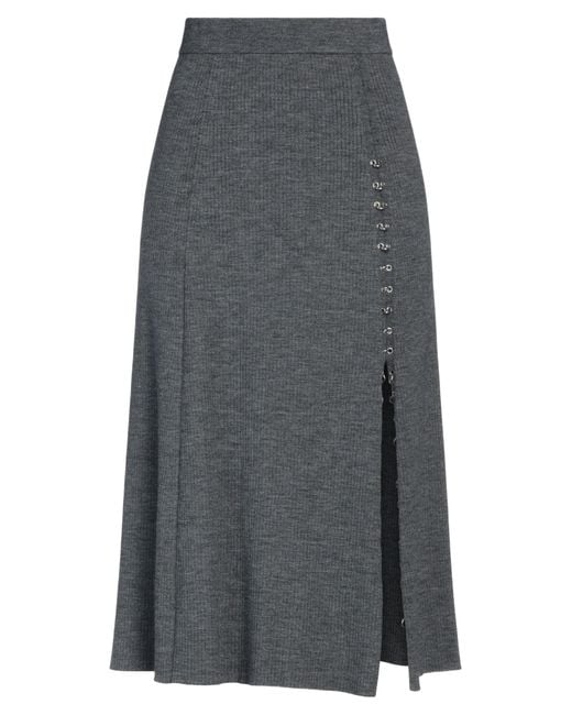 Gonna Midi di Maje in Gray