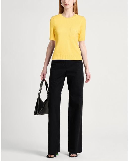 Sandro Yellow Pullover