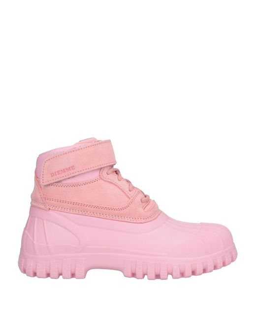 Diemme Pink Ankle Boots