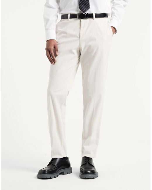 Boss White Trouser for men