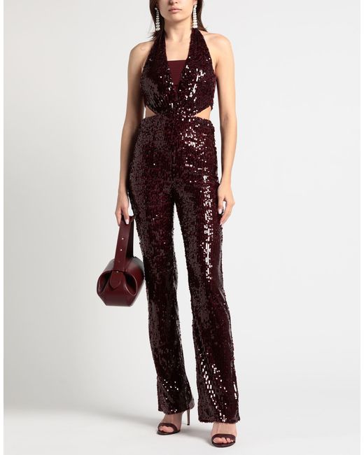 Patrizia Pepe Purple Jumpsuit