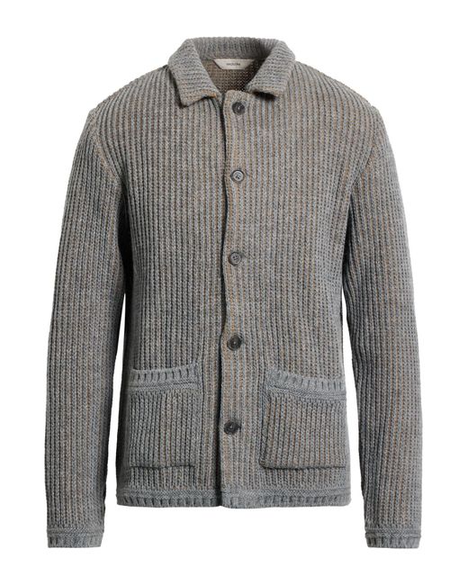 Paoloni Gray Cardigan for men