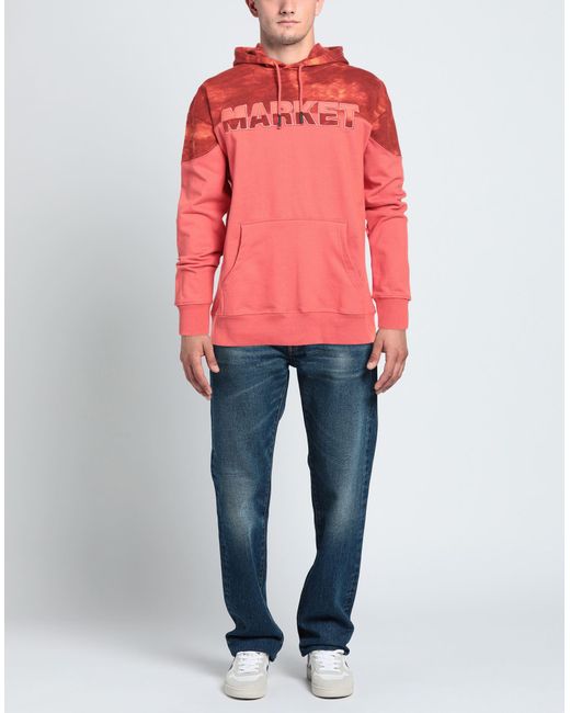 Market Pink Sweatshirt Cotton for men
