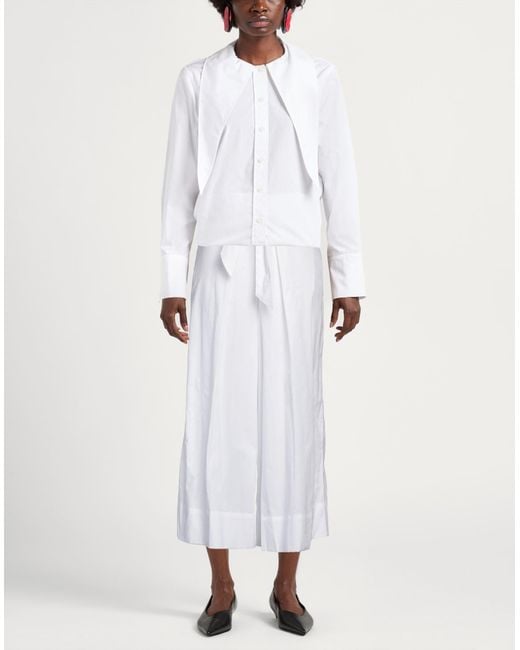 Alpha Studio White Trouser