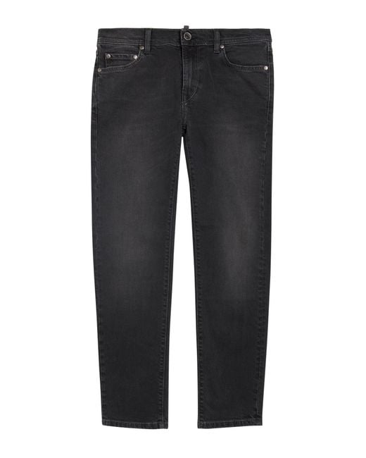 0/zero Construction Black Charcoal Jeans Cotton, Elastane for men