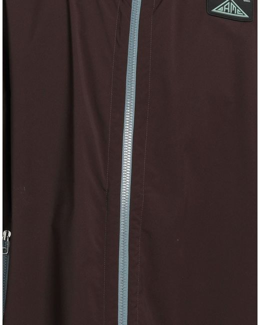 OAMC Logo-patch Hooded Jacket in Brown for Men | Lyst