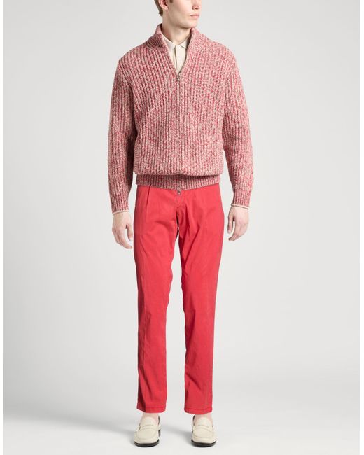 Fedeli Red Trouser for men