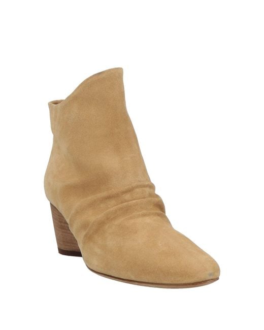 Officine Creative Brown Ankle Boots Leather