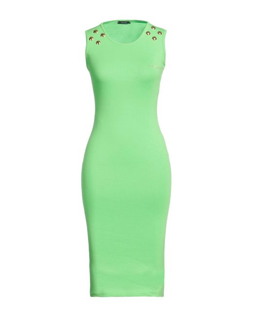 Mangano Green Midi Dress