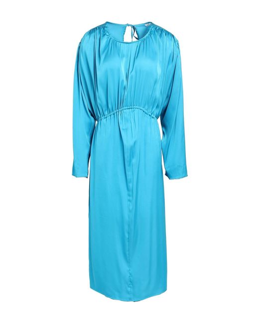 TOPSHOP Blue Midi-Kleid