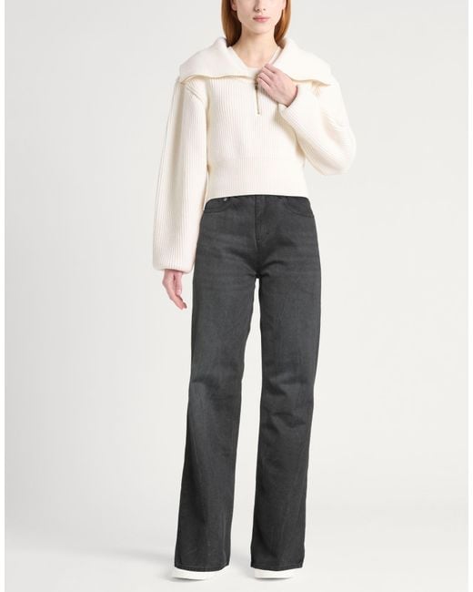 AMI Gray Jeans Cotton