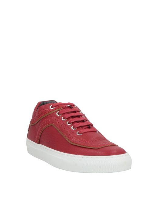 Pollini Red Sneakers for men