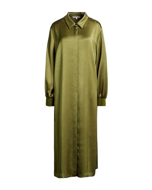 Xandres Green Midi Dress Recycled Polyester, Polyester