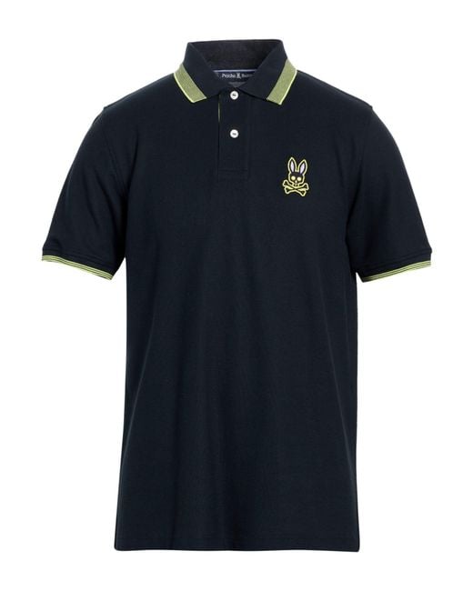 Psycho Bunny Blue Polo Shirt for men