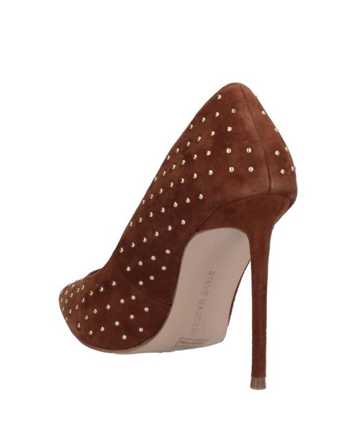 Steve Madden Leather Pumps in Brown | Lyst