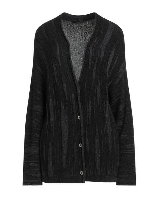 Transit Black Cardigan Virgin Wool, Polyamide