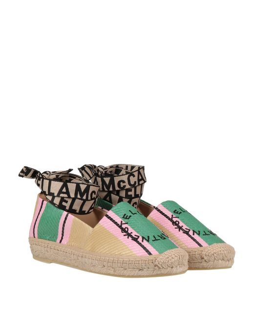Stella McCartney Green Espadrilles