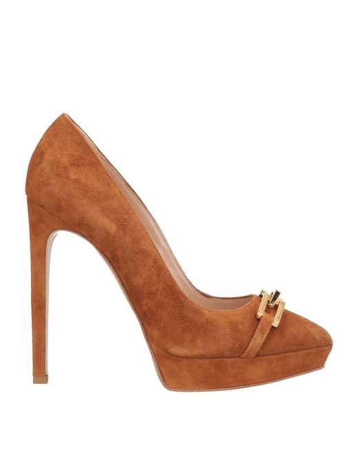 Ninalilou Brown Pumps Leather