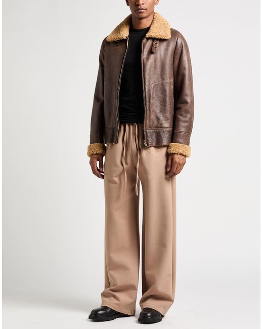 Salvatore Santoro Shearling- & Kunstfell in Brown für Herren