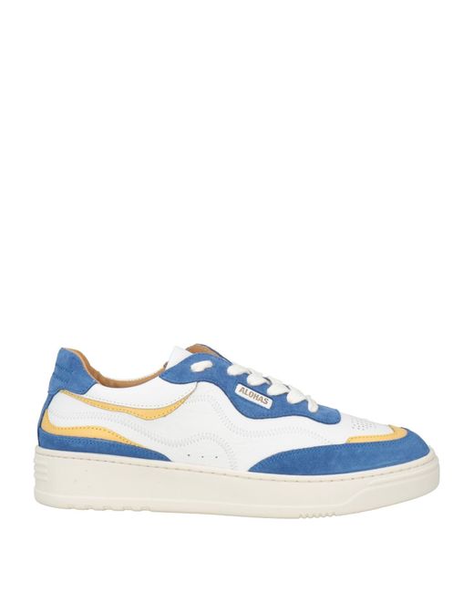 Alohas Blue Sneakers Leather