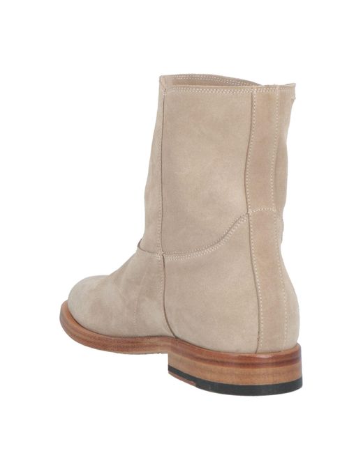 Alexander Hotto Natural Ankle Boots