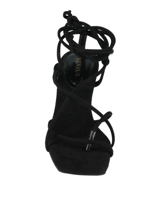 Menbur Black Sandale