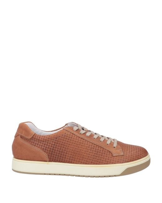 Igi&co Brown Sneakers Shearling for men