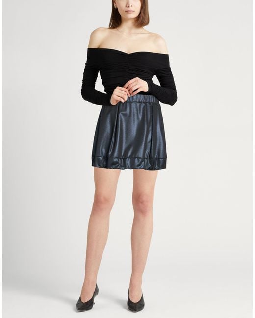 Mini-Jupe Herno en coloris Black