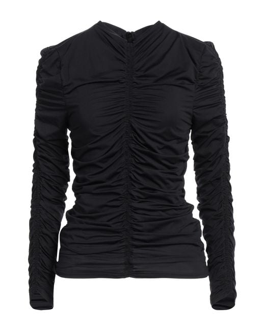 Patrizia Pepe Black Top Polyamide, Elastane