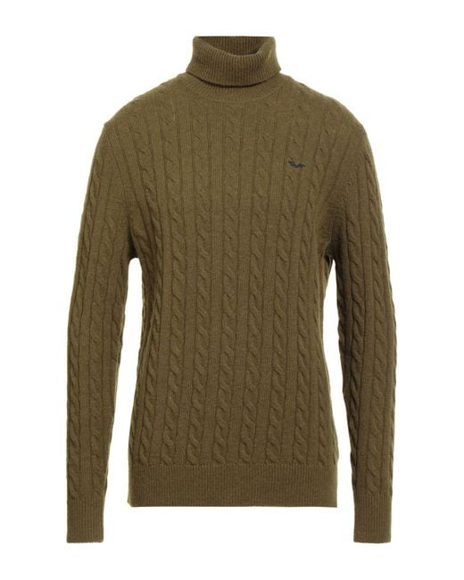 Armata Di Mare Green Turtlenecks for men