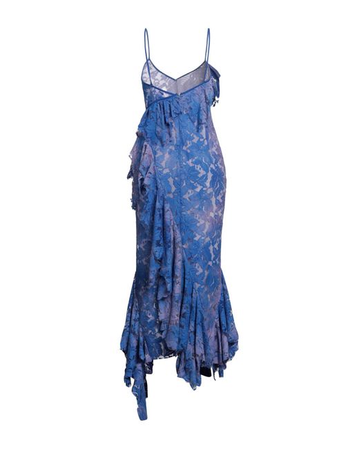 The Attico Blue Maxi Dress