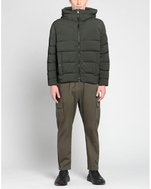 Add Green Puffer for men