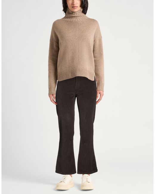 Maliparmi Gray Pants Cotton, Elastane