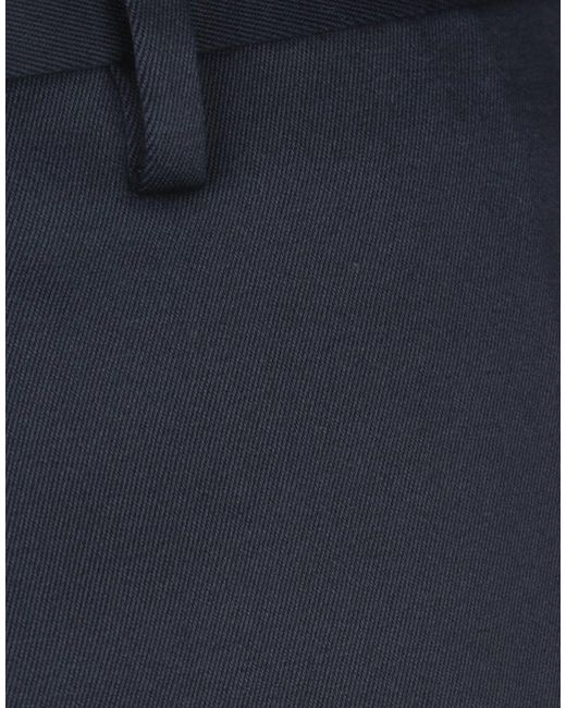 Brian Dales Blue Midnight Pants Cotton, Elastane for men