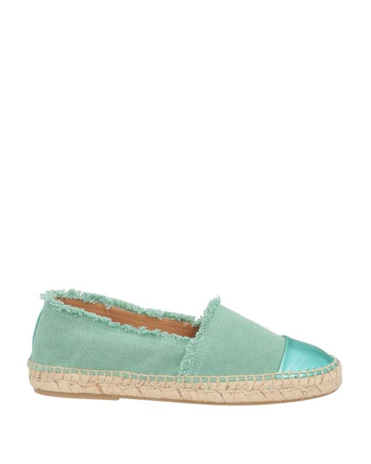 JUTELIA Green Espadrilles