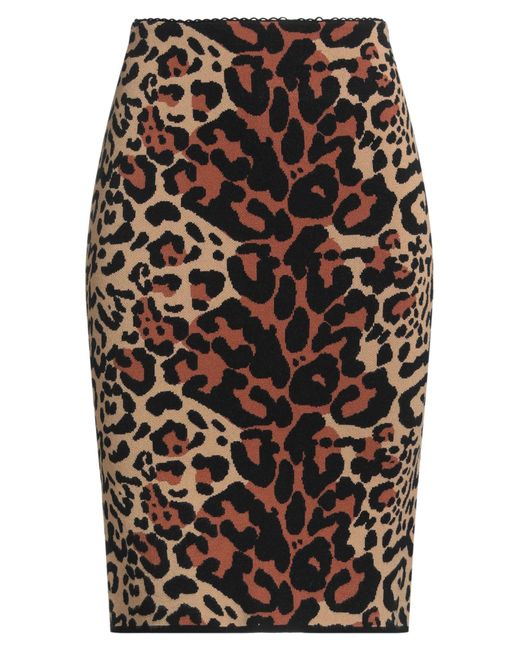 Blumarine Black Midi Skirt