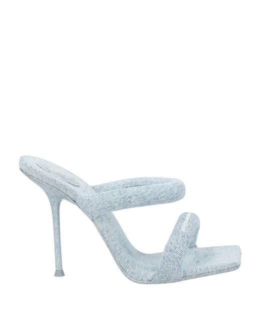 Alexander Wang Blue Sandals