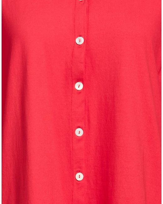 Alpha Studio Red Shirt Cotton, Elastane