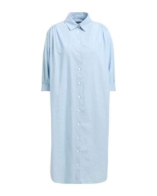 Robe midi Accademia en coloris Blue