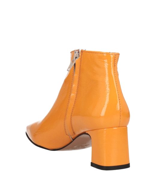 Islo Isabella Lorusso Orange Ankle Boots