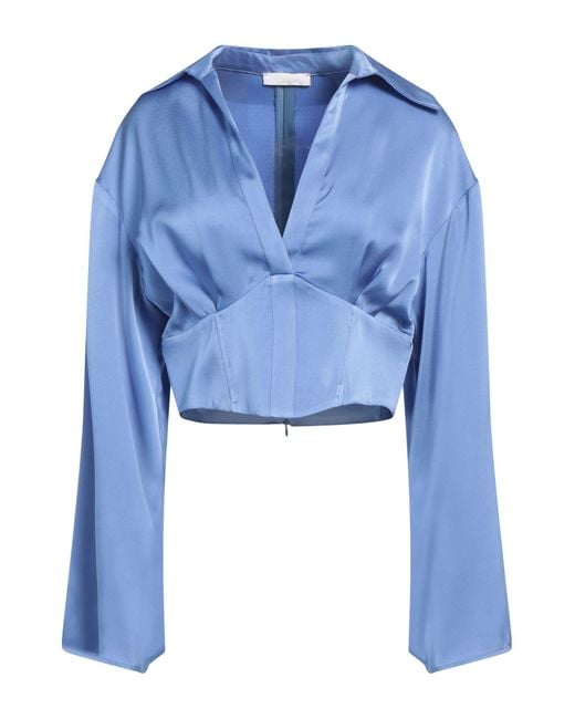 SILENCE LIMITED Blue Top Polyester