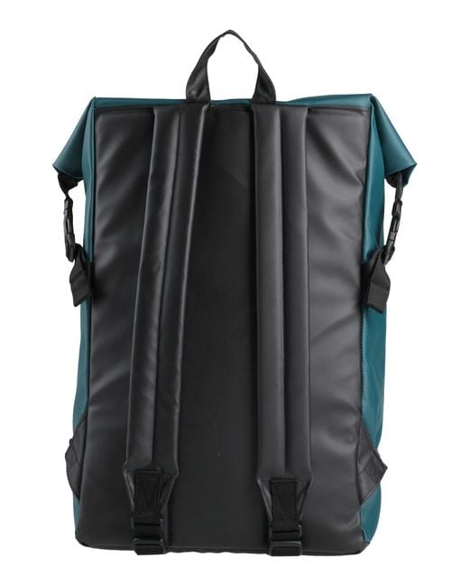 Herschel Supply Co. Blue Roll Top Backpack -- Backpack P.E.T. Recycled Polyester, Tpe