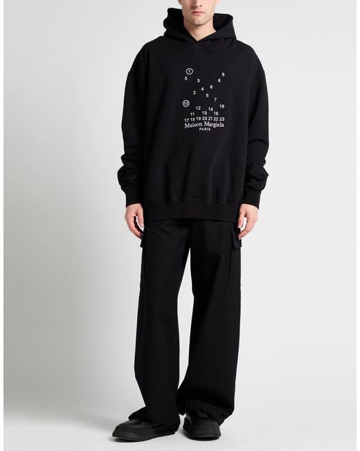 Maison Margiela Black Sweatshirt for men