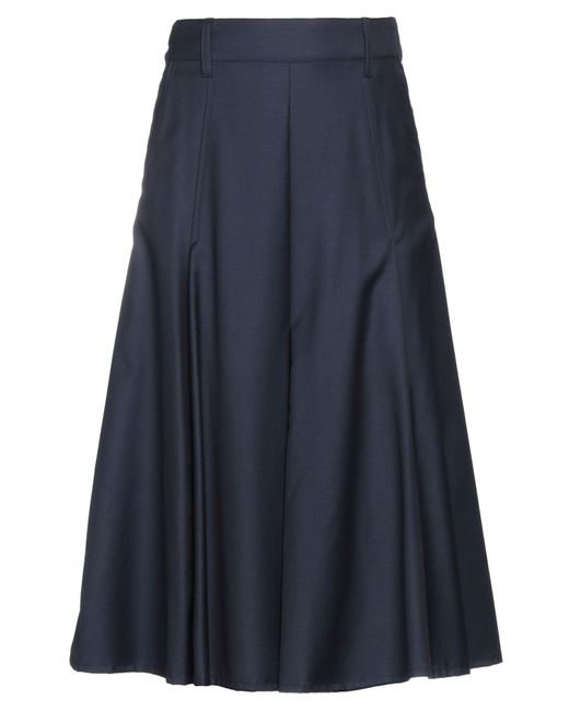 Vetements Blue Midi Skirt