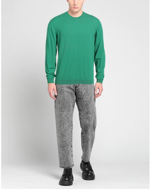 Roberto Collina Sweater in Green for Men | Lyst