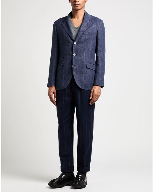 Brunello Cucinelli Blazer in Blue für Herren
