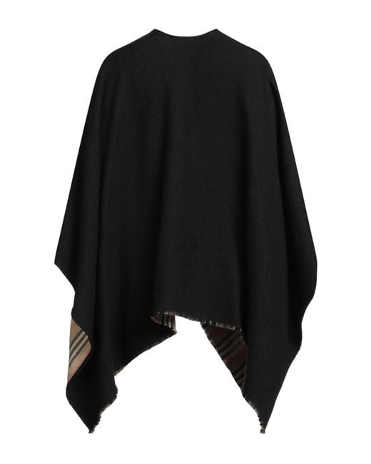 Cape Burberry en coloris Black