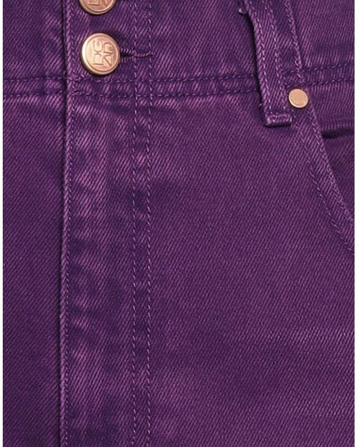 Ulla Johnson Purple Jeanshose