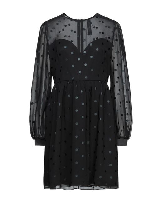 Nora Barth Black Mini-Kleid